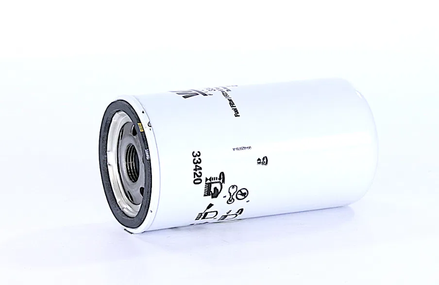 33420 – WIX FILTR HD Fuel Filter, Spin-On 5.816 Inch Height x 3.015 Inch Outside Diameter Top 6 Micron Element For Us...